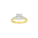 9ct Gold Diamond Ring
