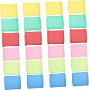 Yardenfun Odorless Kitchen Dishwashing Sponge 24pcs Non Scratch Scrub Pads Dish Scrubbers Dish Cleaning Supplies Sponge for Cleaning Scrub Pads