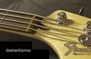 GeetarGizmos Slotted BRASS NUT made for Fender PRECISION Bass - 1 5/8" / 41mm