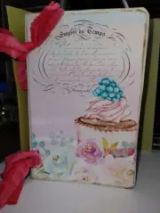 Sweets Desserts Junk Journal Scrapbook USA Seller