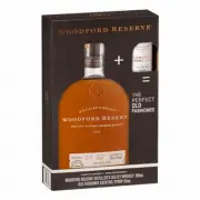 Woodford Reserve Kentucky Straight Bourbon Whiskey 700ml 40% + Old Fash Syrup