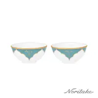 在飛比找PChome24h購物優惠-【Noritake】晨曦翠鳥飯碗12.2CM(2入)