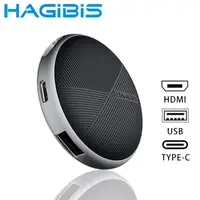在飛比找PChome24h購物優惠-HAGiBiS海備思 2.4GHz+5GHz雙頻4K高畫質有