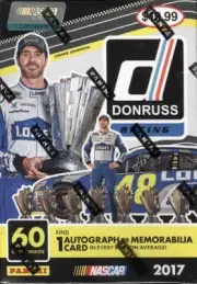2017 PANINI DONRUSS RACING BLASTER 20 BOX CASE BLOWOUT CARDS