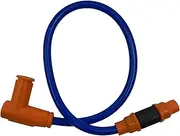 Coil Packs Set 8.8mm Twin Core Race Power Cable Ignition Coil For ATV Quad Dirt Pit Bike Motorcycle For Honda For Yamaha Ignition Coil Wire Harness(Blue)