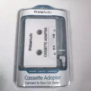 Prime Audio Car Cassette Adapter Connect to your car stereo paca-1070 New