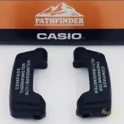 2xOriginal CASIO Pathfinder PAG-240 PRG-130 PAW-1500 Cover End Piece Link 12hrs
