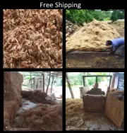 Coconut Husk Fiber Natural Growing Anthurium Orchid organic plant free shipping