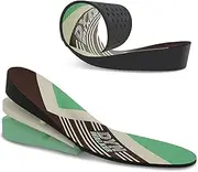 DynWalker Shoe Lifts Height Increasing Insoles Boost Inner Sole Heel Insoles 3-Layer Shoes Heels Pads for Shoes Cushioned Adjustable Size Unisex L