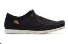 Men's Clarks ShacreLite Moc Black Combination Shoes 261 65210