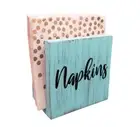 Rustic Blue Napkin Holder for table