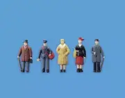Passengers standing b - OO/HO figures - Model Scene 5058