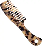Beavorty Simple wide-tooth comb plastic comb combs for curly hair comb for curly hair Wide Tooth Comb Detangling Hair Brush Hairdressing Combs Exquisite Hair Combs Portable Combs hairbrush