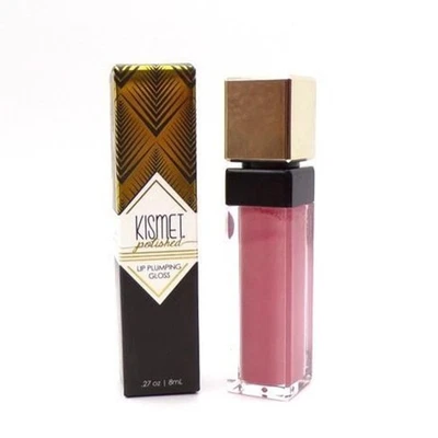 Kismet Polished Lip Plumping Gloss Baby Mauve Pink .27oz 8ml New in Box