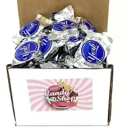 York Peppermint Patties Dark Chocolate Mint Candy Candy in Box 1Lb Individual...