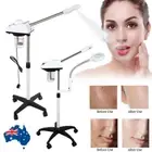 Facial Steamer Salon Ionic Beauty Equipment Adjustable Height LED Magnifer Timer