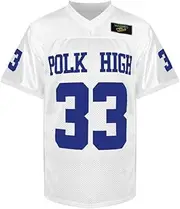 [Rioofinx] AL Bundy Football Jersey,33 Polk High Blue Shirt Mens 90S Hip Hop Clothing S-3XL
