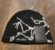 AUTHENTIC Arcteryx Bird Head Toque Beanie Orca Brand New With Tags Black/White