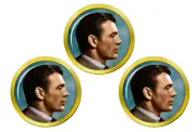 Gary Cooper Golf Ball Markers
