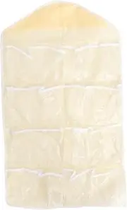 WHAMVOX Closet Underwear Organizer 16 Grid Hanging Bag Socks Bra Storage Hanger