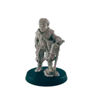 Human Mini | Grave Digger Groundskeeper | Male Townsfolk NPC Figure | DnD Wargam