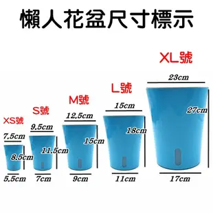 【JLS】XL號 23cm 可視水位 懶人花盆 自動澆水吸水 自動吸水花盆 (8.8折)