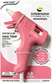 Surebonder High-Temp Mini Glue Gun-Rose