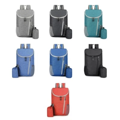 Daypack Splashproof Backpack for Women Men Teen Foldable Pack Travel Daypack