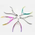 Cuticle Nipper Manicure Nail Scissor Dead Skin Remover Pedicure Tool Colorful. `