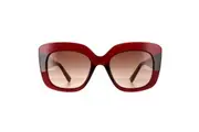 Ted Baker Sunglasses TB1675 Hattie 220 Crystal Dark Red Brown Red Gradient