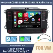 For VW Golf Seat CC AU NONAME Android Auto CarPlay RCD330 187B RCD340G Car Radio