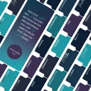 OFFILICIOUS 100 Silver-Foiled, Soft-Touch, Laminated Bible Tabs for Bible Study