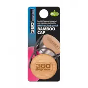 360 Degrees Bamboo Cap for Stainless Steel Insulated Water Bottle