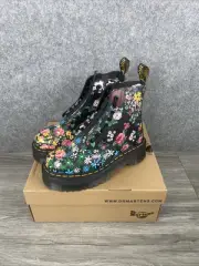 Dr Martens Sinclair Floral Mash Up Uk 4 Brand New