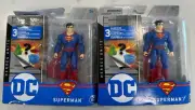 2 DC Superman Heroes Unite Action Figures New Damaged Packaging