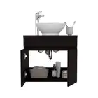 Tuhome Vessel Sink Vanity Manchester Black MDF