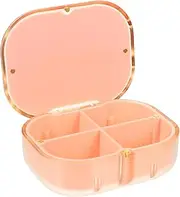 Box Box Pill Box Portable Medicine Case Storage Holder Compartment Medicine Convenient Case Divided Medicine Magnetic Medicine Organizer Wear-Resistant Medicine Organizer Practical