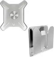 Wall Mounted Phone Holder - Multipurpose Mobile Stand, Automobile Phone Dock | Easy Carrying Cell Phone Snap Type Holder, No Magnets Mobile Phone Stainless Steel Mount for Car Windshield