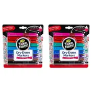 24pc Crayola Take Note! Quick-Dry White Board Markers Chisel Tip Writing Pen