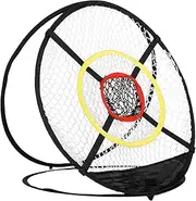 GANAZONO Golf Chipping Nets for Backyard Training Durable Hitting Net with Ball Return System Portable Golf Target Bag for Home Outdoor Practice Sessions