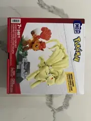 Pokemon Vulpix Ninetales Evolution Mega Construx Brand New Sealed 145 pieces
