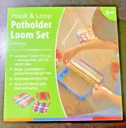 Hearthsong Hook & Loop Potholder Loom Set 7.5 in