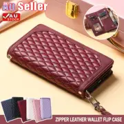 For Samsung A15 A35 A55 A14 A34 A54 A13 A52 Zip Case Leather Wallet Flip Cover