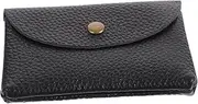 [LRXIYODE] Leather Holder Travel Wallet Card Case Cover for Travel Documents Easy to Clean Lightweight Design for Men Women