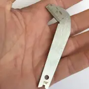 118 Degree Drill Bit Gauge Sharpening Angle Inspection Stainless Steel Tool
