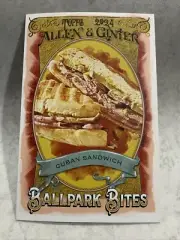2024 Topps Allen & Ginter Boxloader - Ballpark Bites BPBB-19 Cuban Sandwich