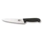 Victorinox - Cooks Carving Knife 19cm Fibrox Handle Black (Made in Switzerland)
