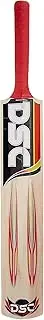 DSC Fire Kashmir Willow Tennis Cricket Bat | Color: Multicolor | Size: Mens, Short Handle | For Men & Boys | Material: Wood | Massive Edges | For Dominating Strokes