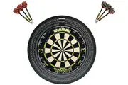 Winmau MvG Dart Board Michael Van Gerwen + OUTSHOT Dartboard Surround