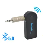 2 in 1 Wireless Bluetooth 5.0 Receiver Transmitter Adapter 3.5mm Jack For Car